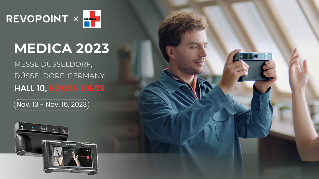 Revopoint Set to Amaze at MEDICA 2023 With 3D Scanning Healthcare Appl