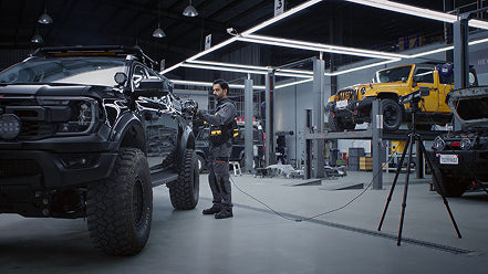 How to 3D Scan a Car with Trackit