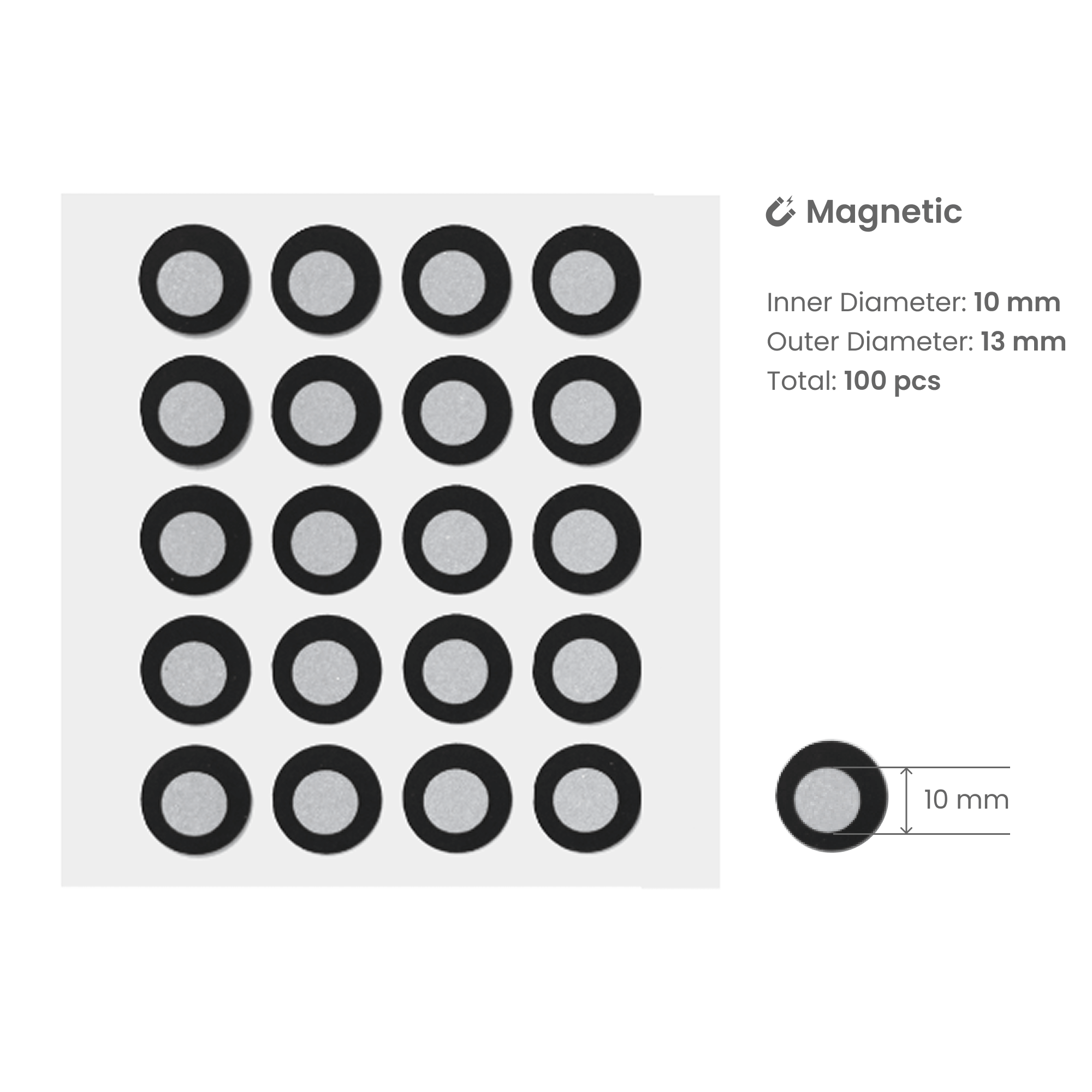 High Visibility Markers - 10mm