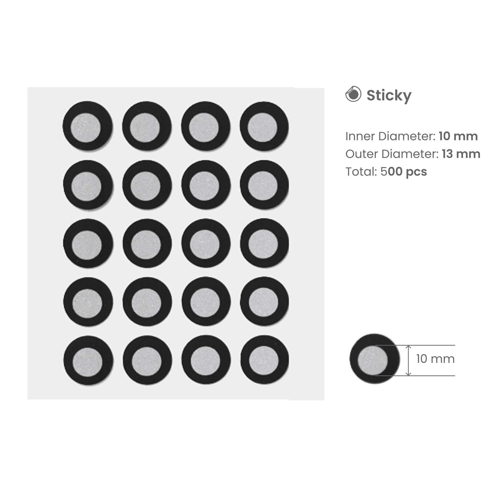 High Visibility Markers - 10mm