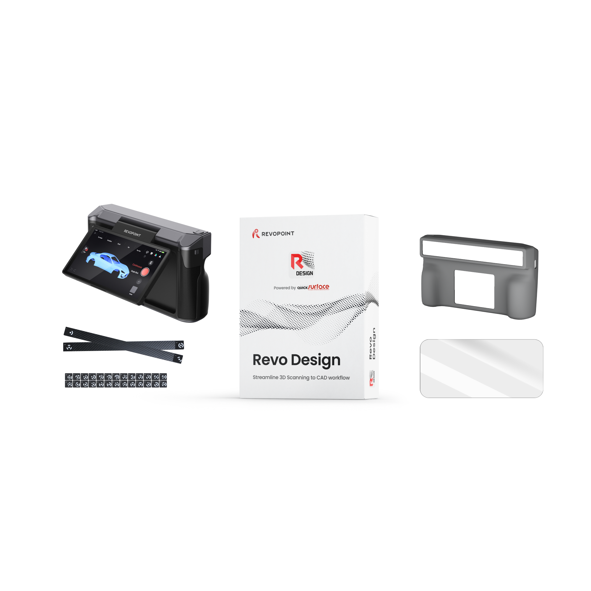 MIRACO Plus + Revo Design (1 Year License) + Protective Cases and HD Screen Protectors