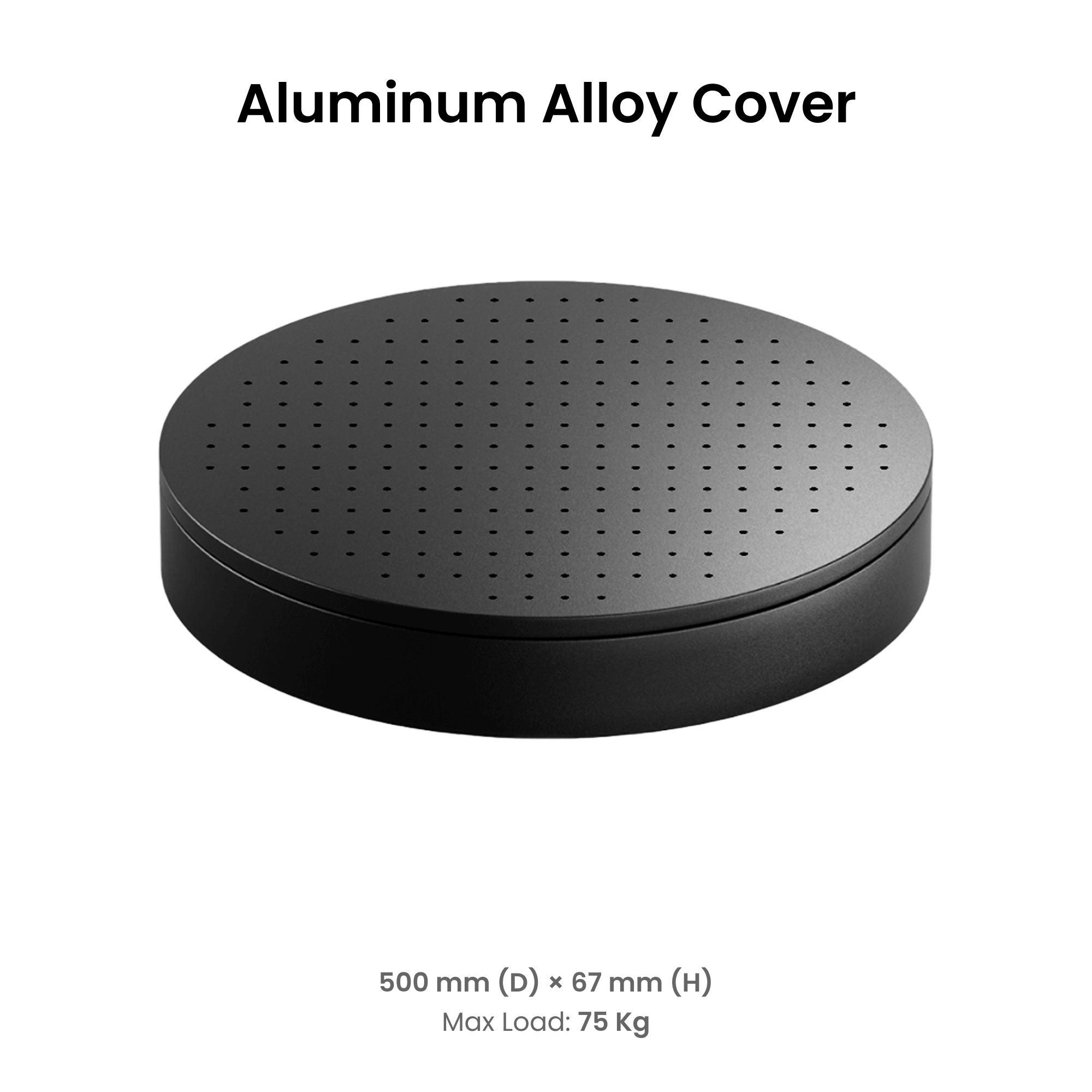 Grand plateau tournant électrique