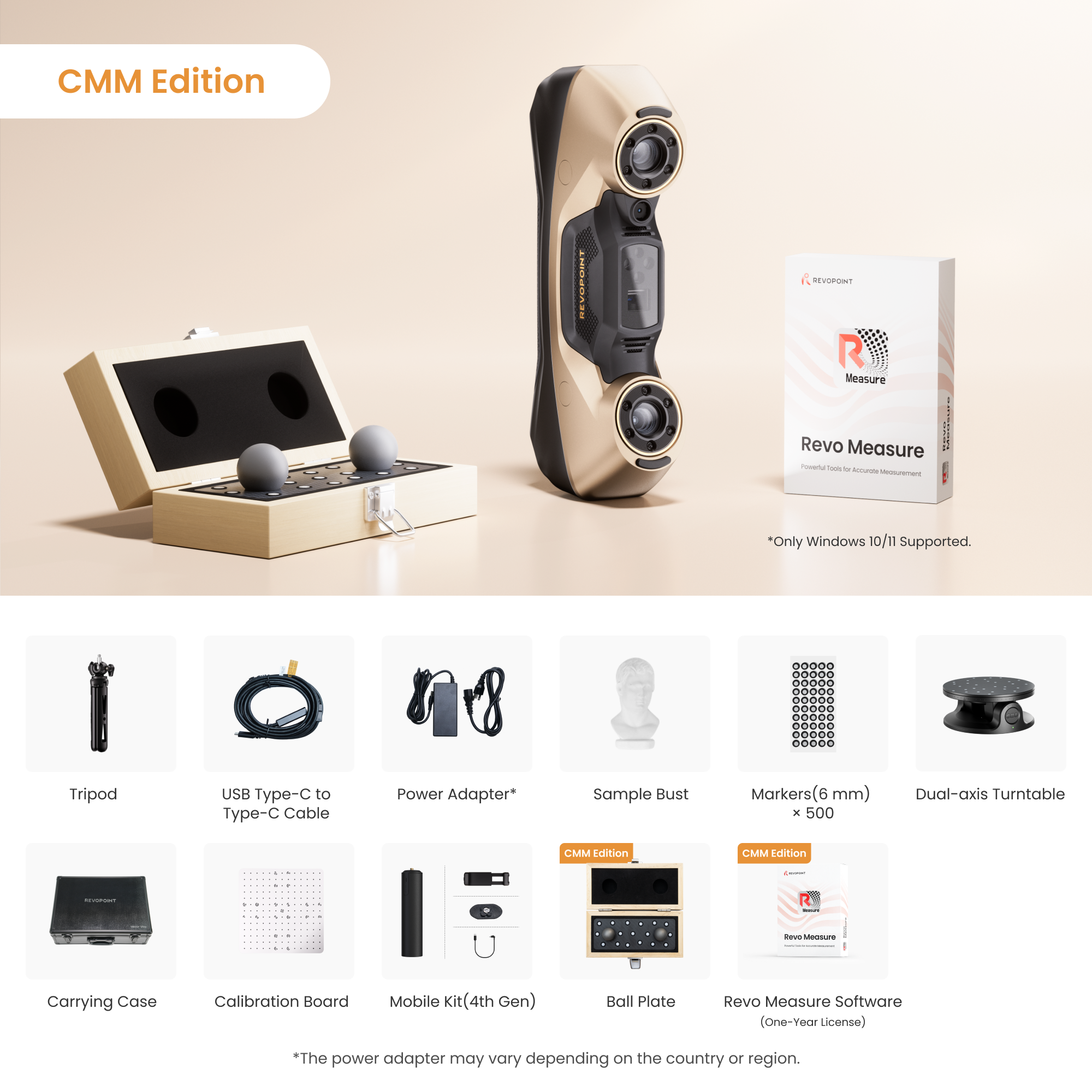 Revopoint MetroY Ultra: High-Performance Wireless 3D Scanner for Small to Medium Workpieces