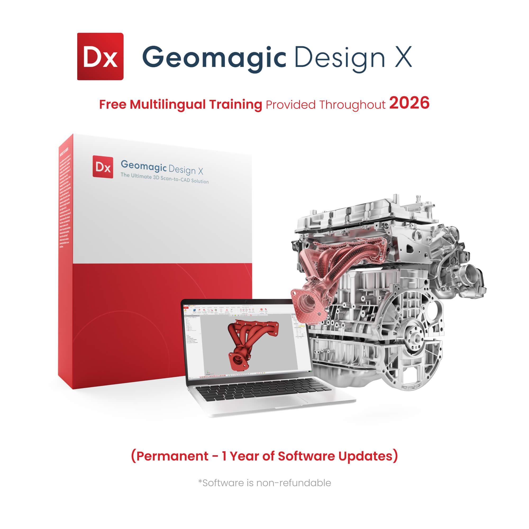Geomagic Control X & Design X | 3D-Inspektions- & Reverse-Engineering-Software