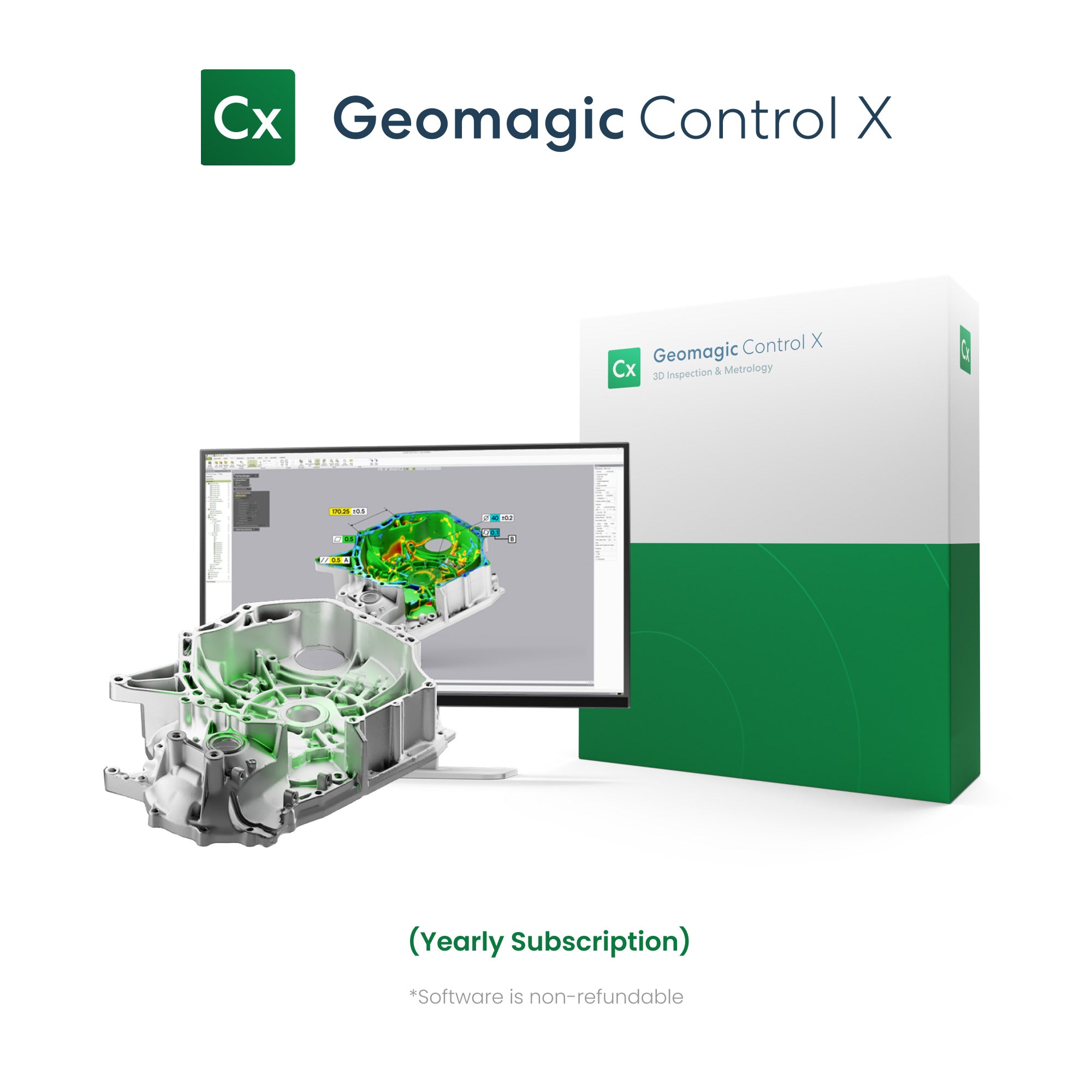 Geomagic Control X & Design X | 3D-Inspektions- & Reverse-Engineering-Software