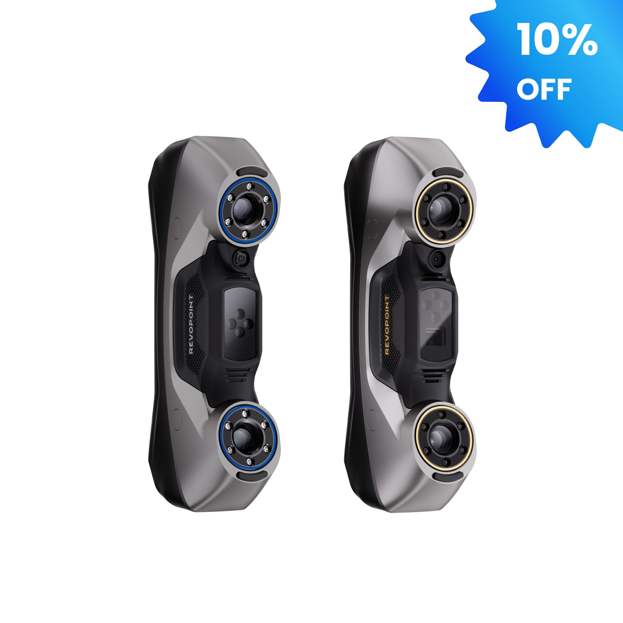 Revopoint MetroY & MetroY Pro : Scanners 3D laser bleu sans fil pour petites et moyennes pièces