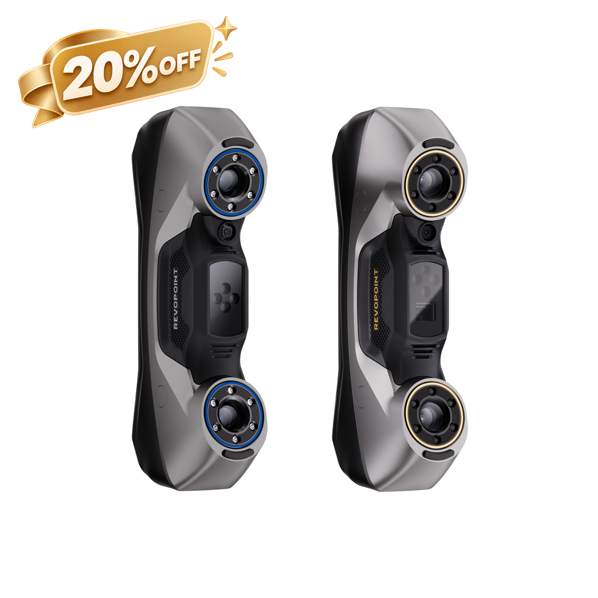 Revopoint MetroY & MetroY Pro: Wireless Blue Laser 3D Scanners for Small to Medium Workpieces