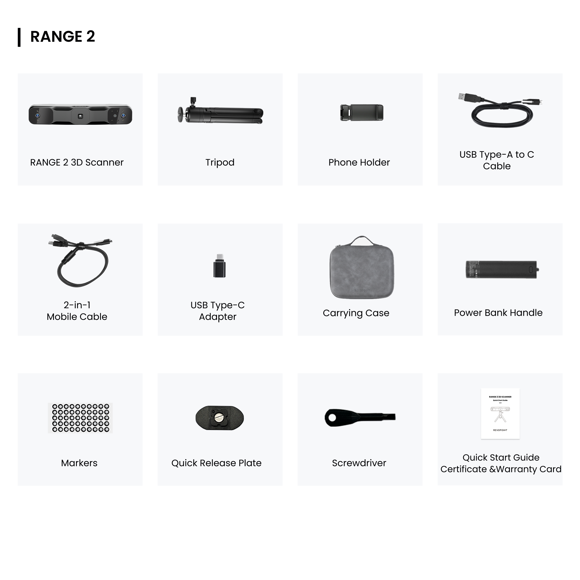 RANGE 2 3D Scanner (Refurbished Unit)