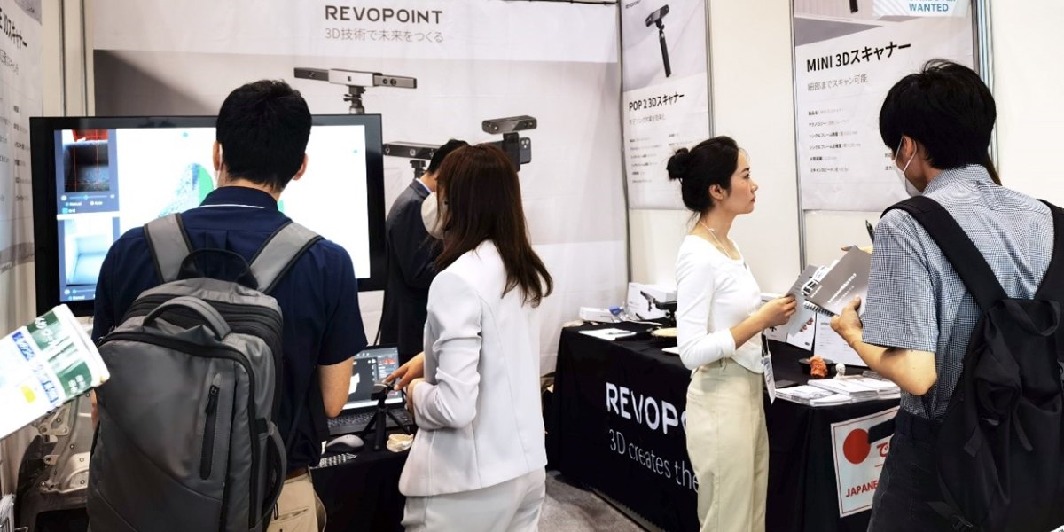 Revopoint’s Manufacturing World Japan 2023 Makes a Successful First-Day Debut