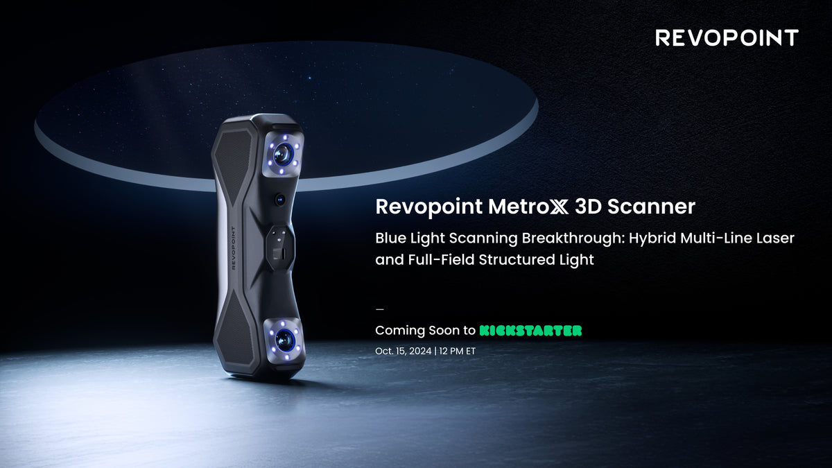 Metrox Global Get Ready: Revopoint MetroX 3D Scanner Launching on Kickstarter Soon!