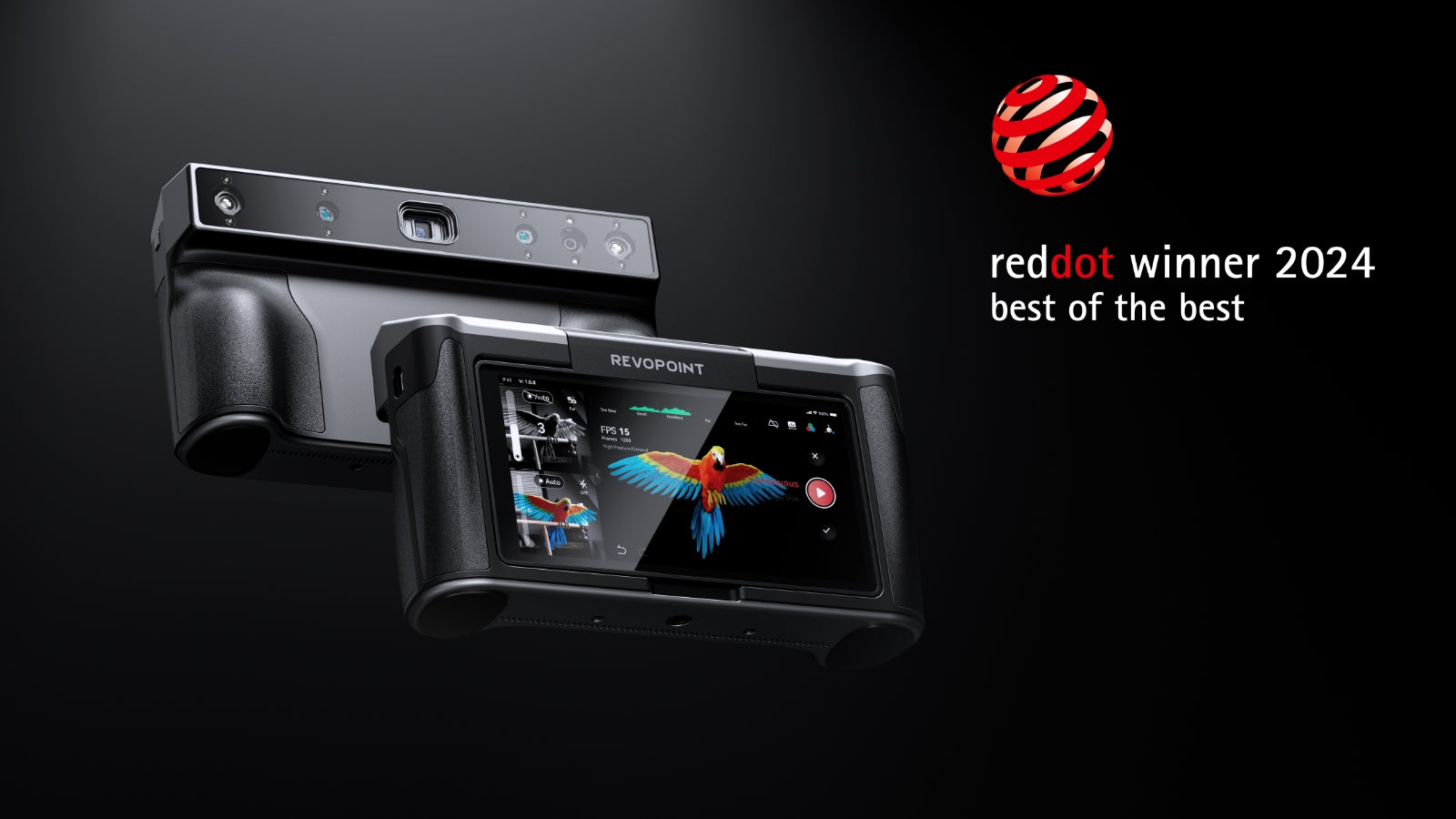 Revopoint MIRACO 3D Scanner Receives Red Dot: Best of the Best Award