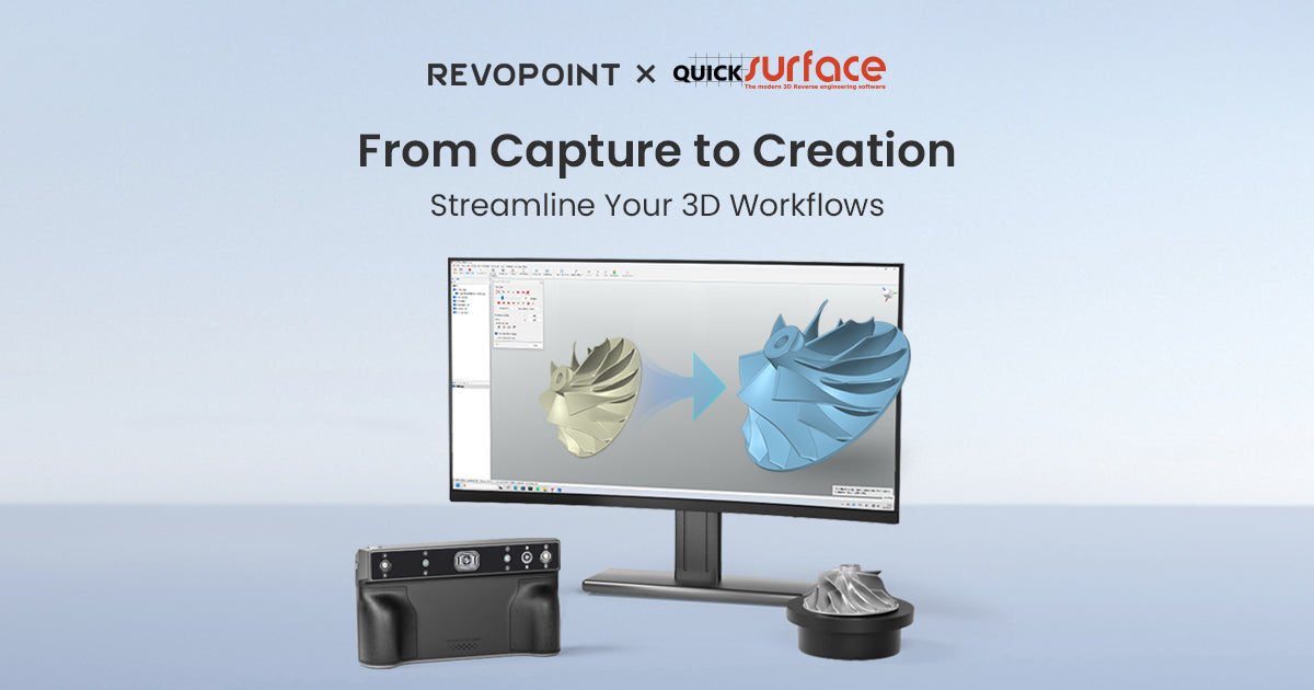 Revopoint 3D and KVS. Announce Cooperation to Offer Professional Reverse Engineering Solutions to Market