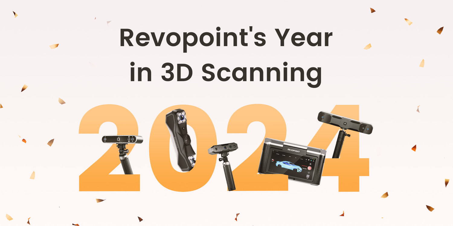 Revopoint's 2024 Achievement in 3D Scanning