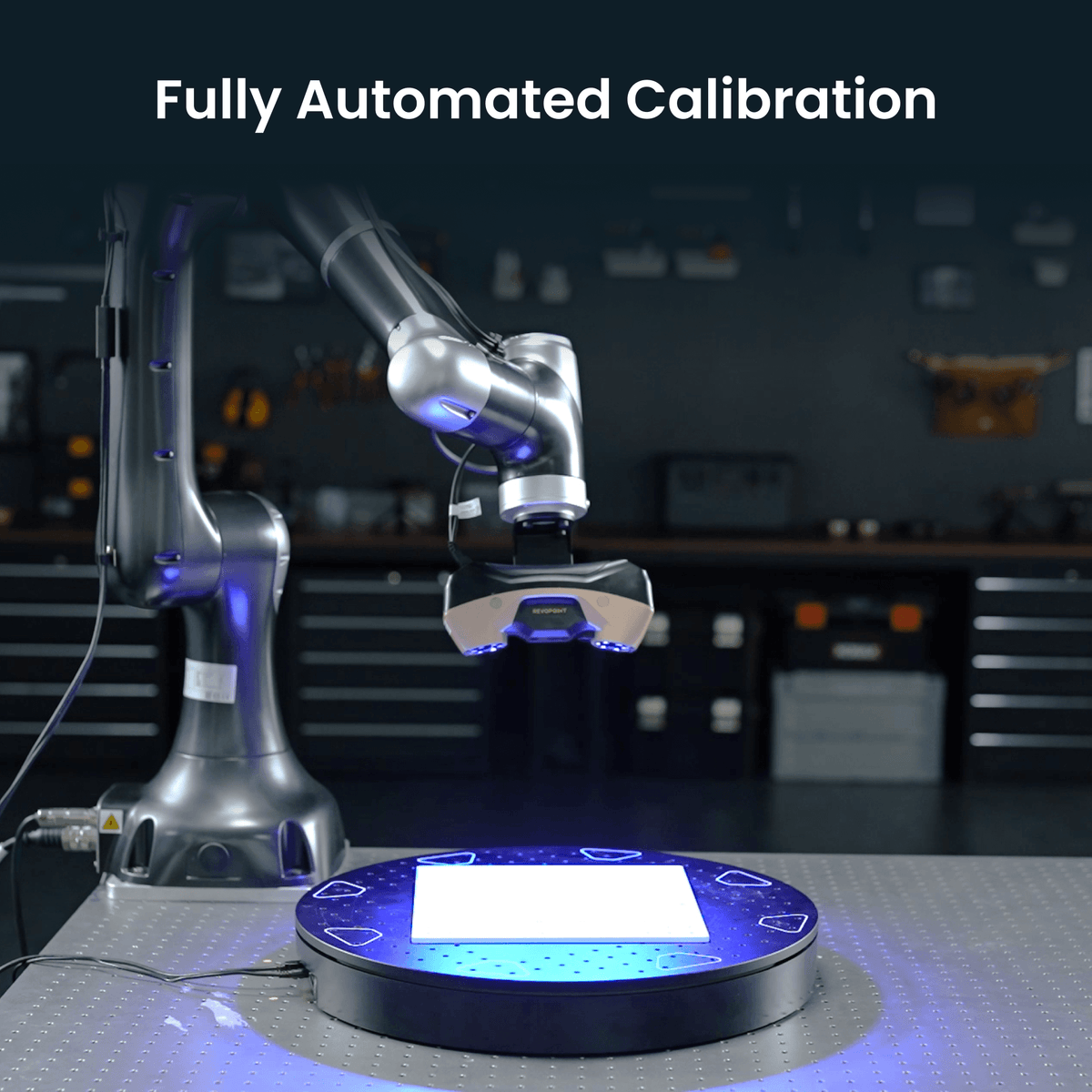 Metrohub 09YU: Robotic Blue Laser 3D Scanning System for High-Precision Scanning & Measurement