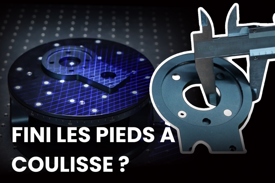 Prêt à abandonner vos pieds à coulisse pour les inspections complexes ?