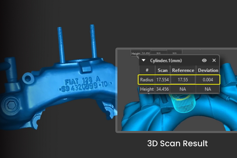 From Complex Engine Manifolds to High-Precision Inspection