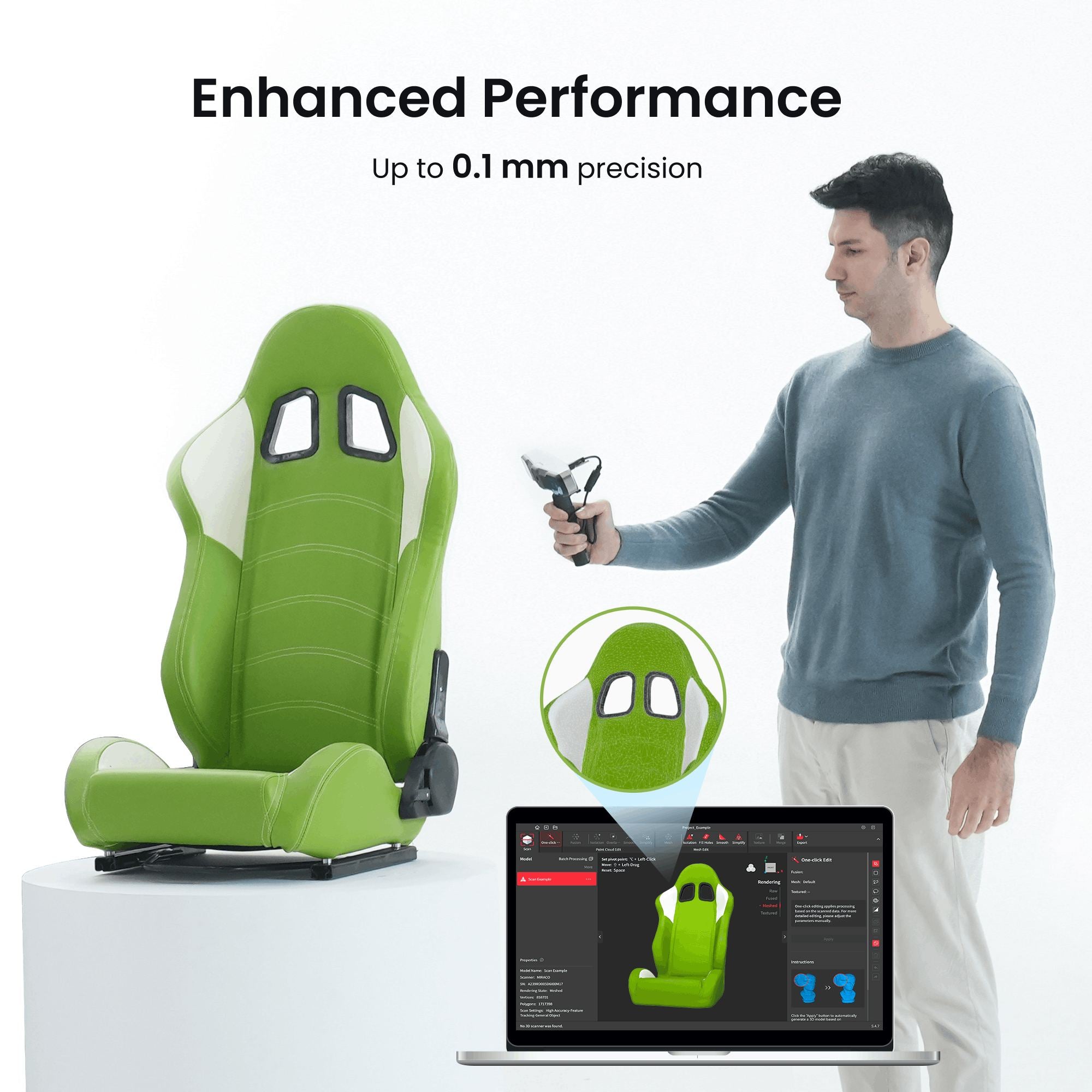 RANGE 2 3D Scanner Overview - Precision