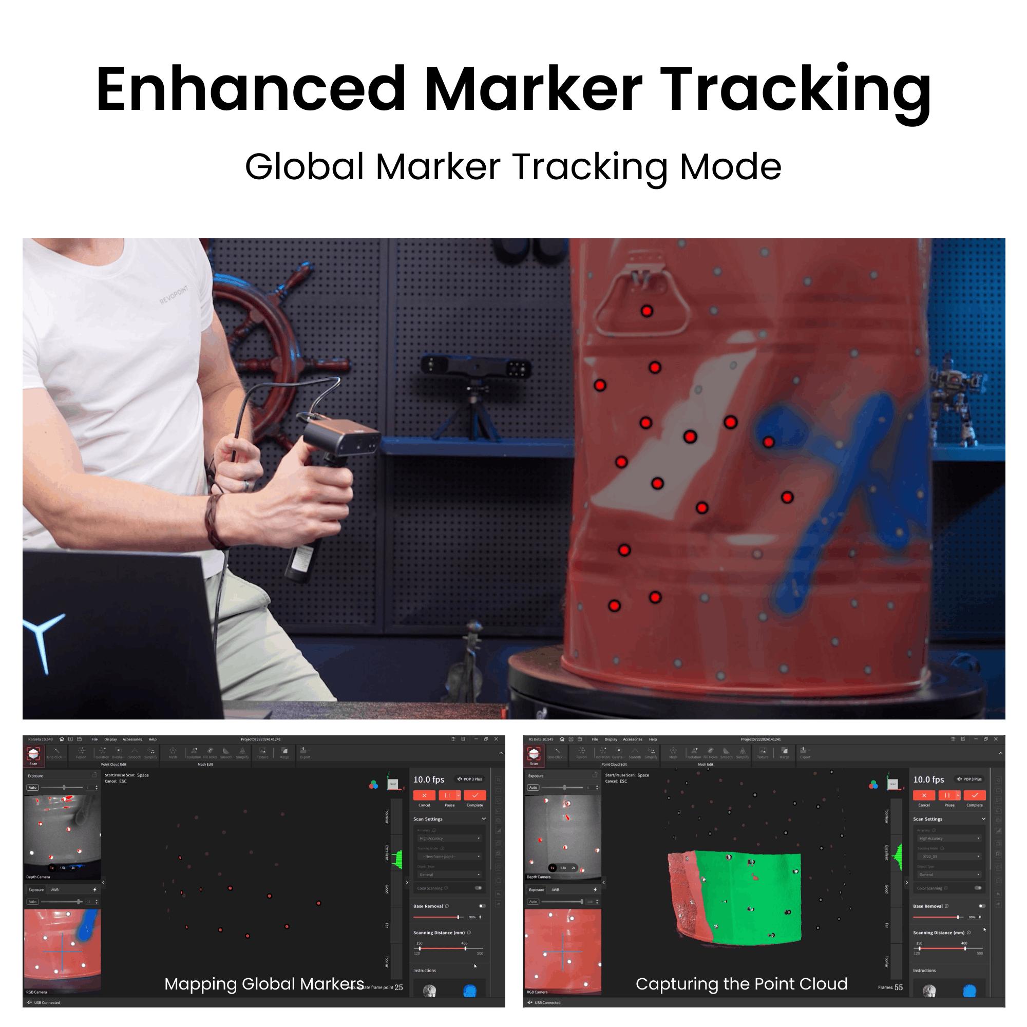 POP 3 Plus: Der Handheld-3D-Scanner mit Farbscans - Revopoint