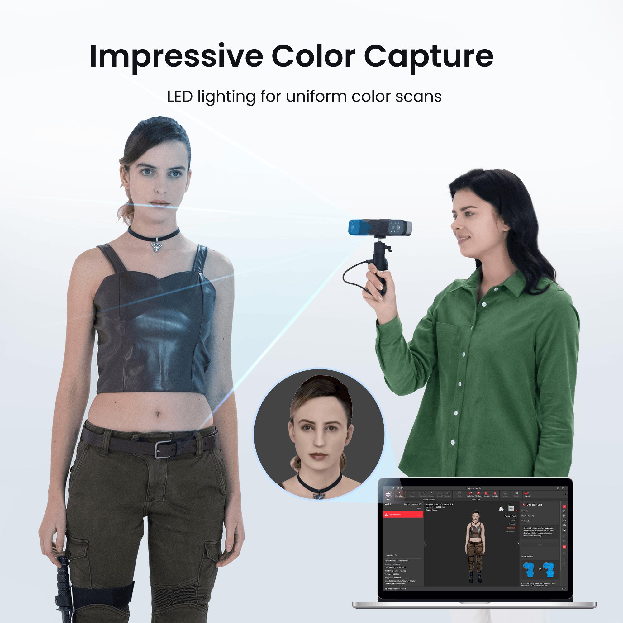 RANGE 2 3D Scanner Overview - Color Capture