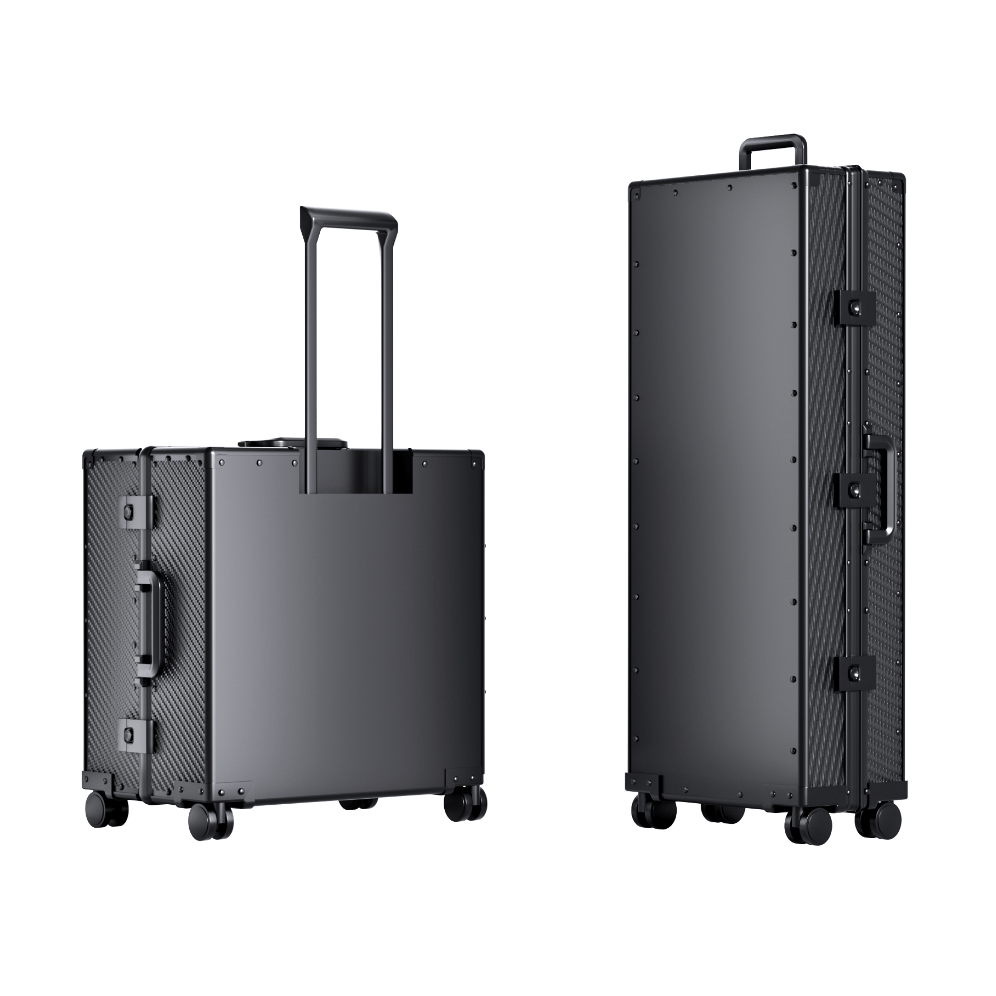Aluminum Alloy Four wheel Carry Cases Trackit
