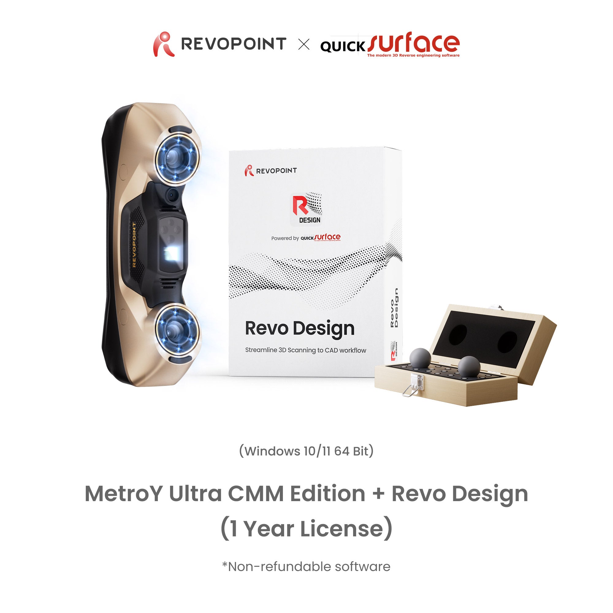 Revopoint MetroY Ultra: Advanced Blue Light Metrology Scanner