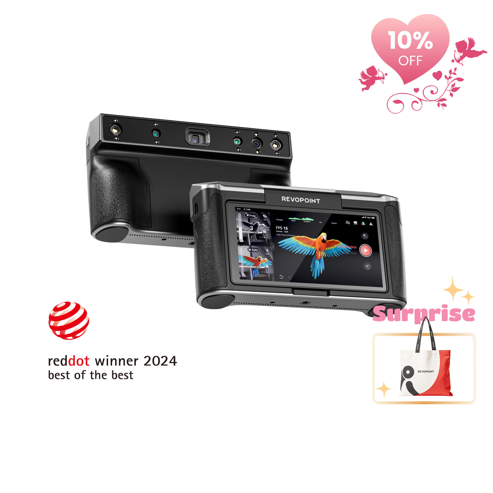 Revopoint MIRACO: Standalone 3D Scanner