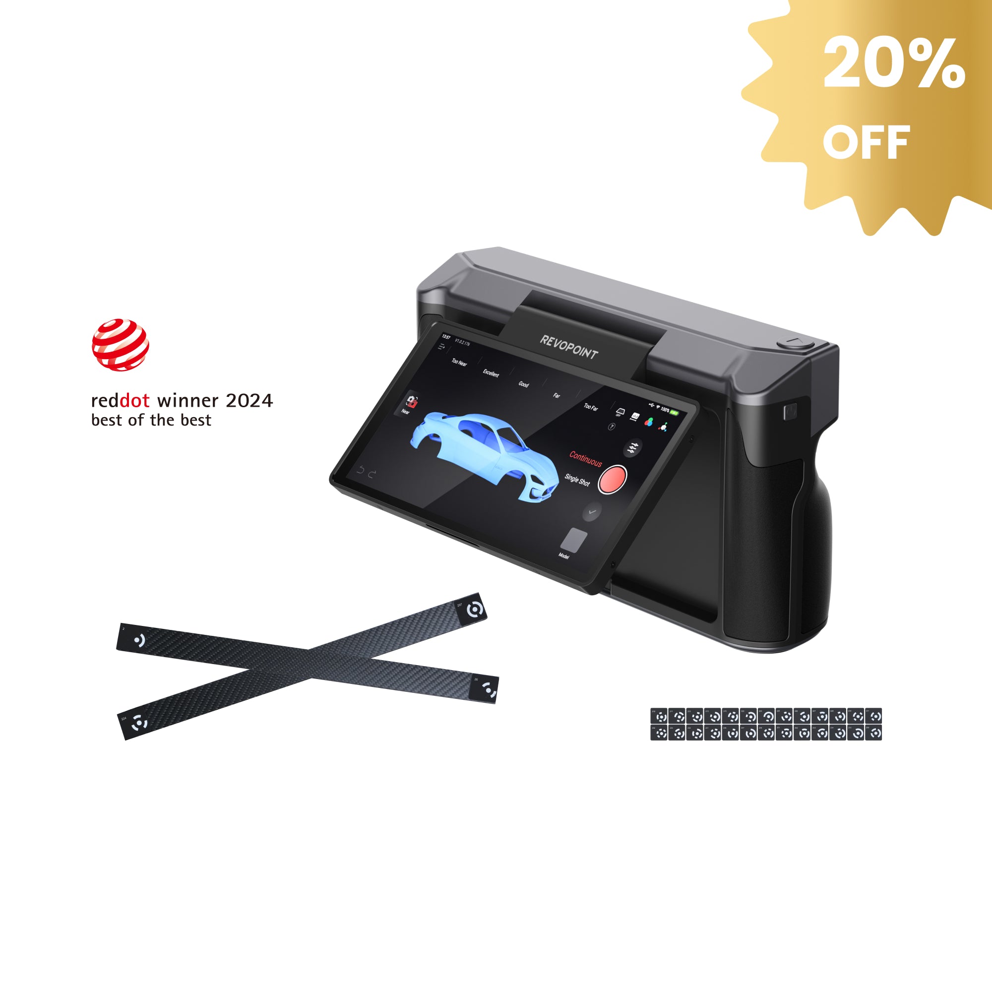 Revopoint MIRACO Plus: All-in-one 3D Scanner