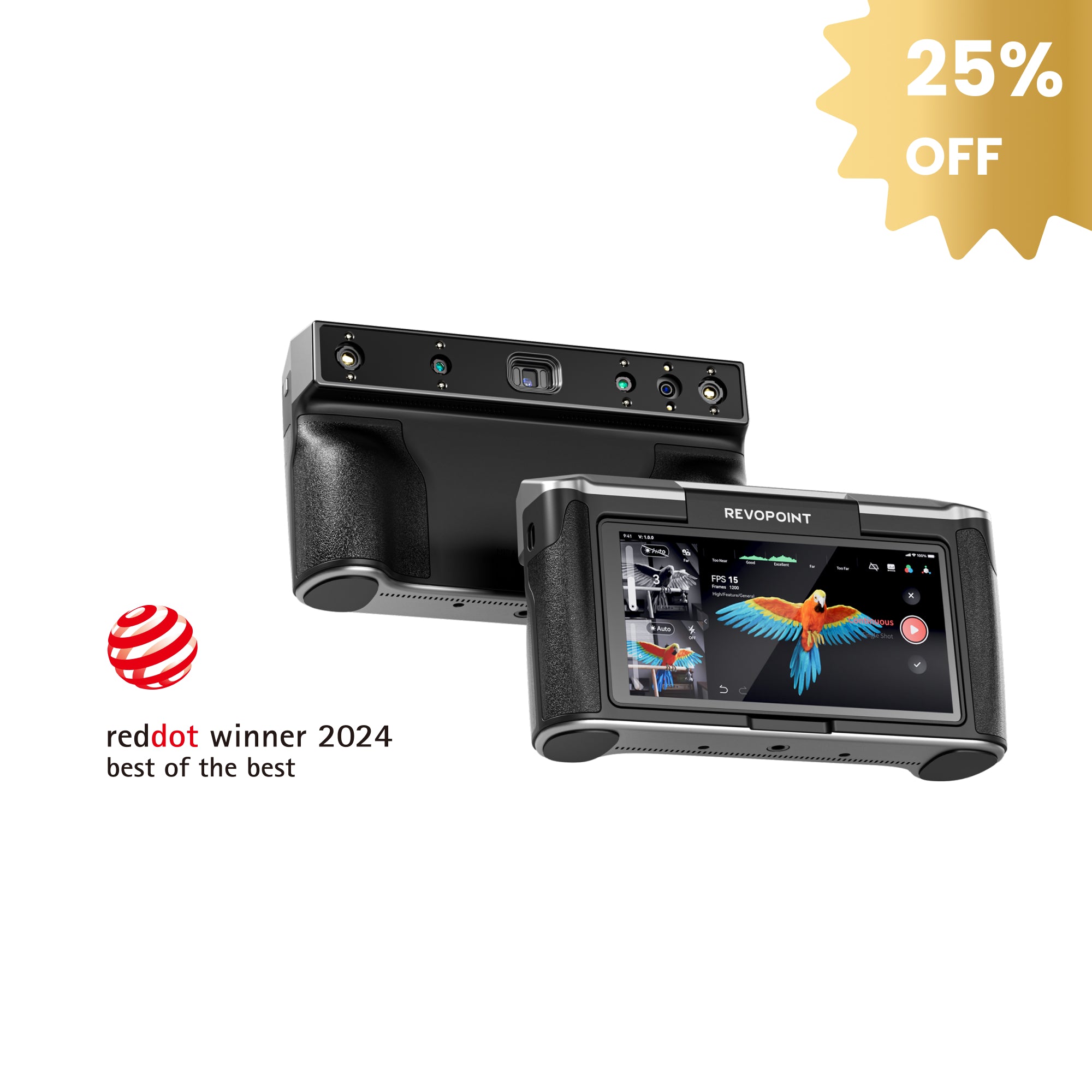 【未使用】Revopoint MIRACO Plus 3Dスキャナー 国内正規品 Revopoint MIRACO: Standalone 3D Scanner