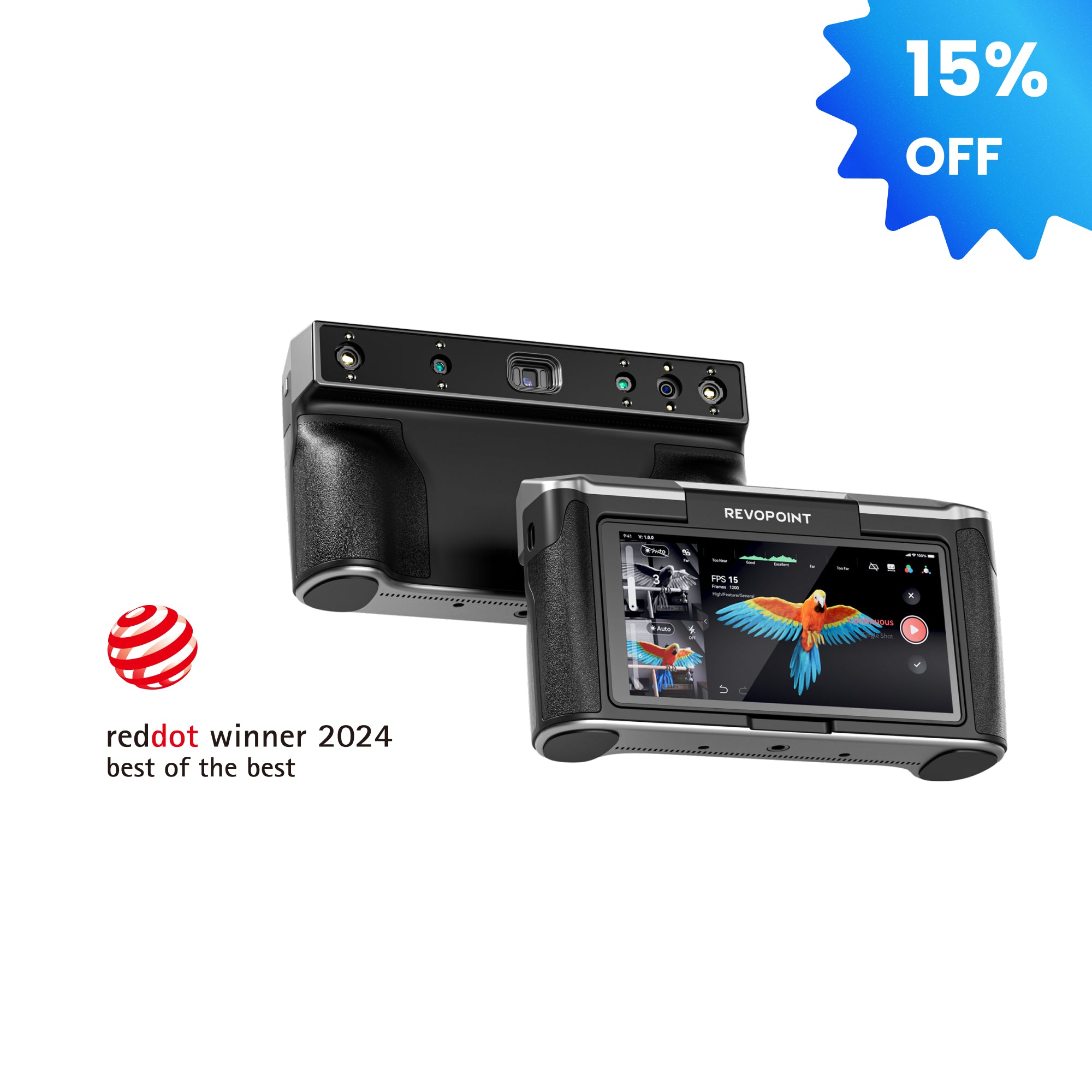 Revopoint MIRACO: Standalone 3D Scanner for Small to Large Objects Scanner