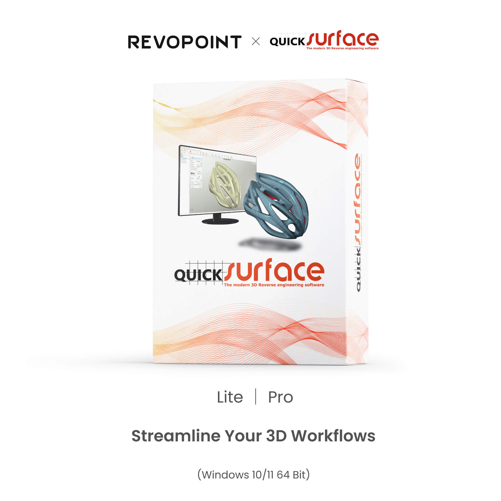 QUICKSURFACE Lite & Pro - fast and easy to ready for reverse engineering workflows.