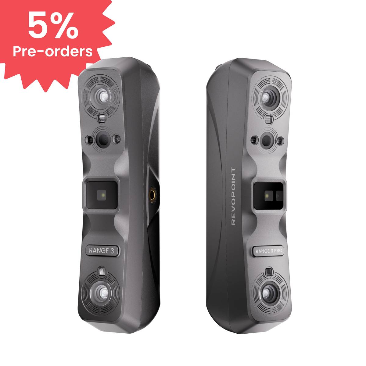 [Précommande] Revopoint RANGE 3 & RANGE 3 Pro : scanner 3D sans fil VCSEL & Laser pour grands objets