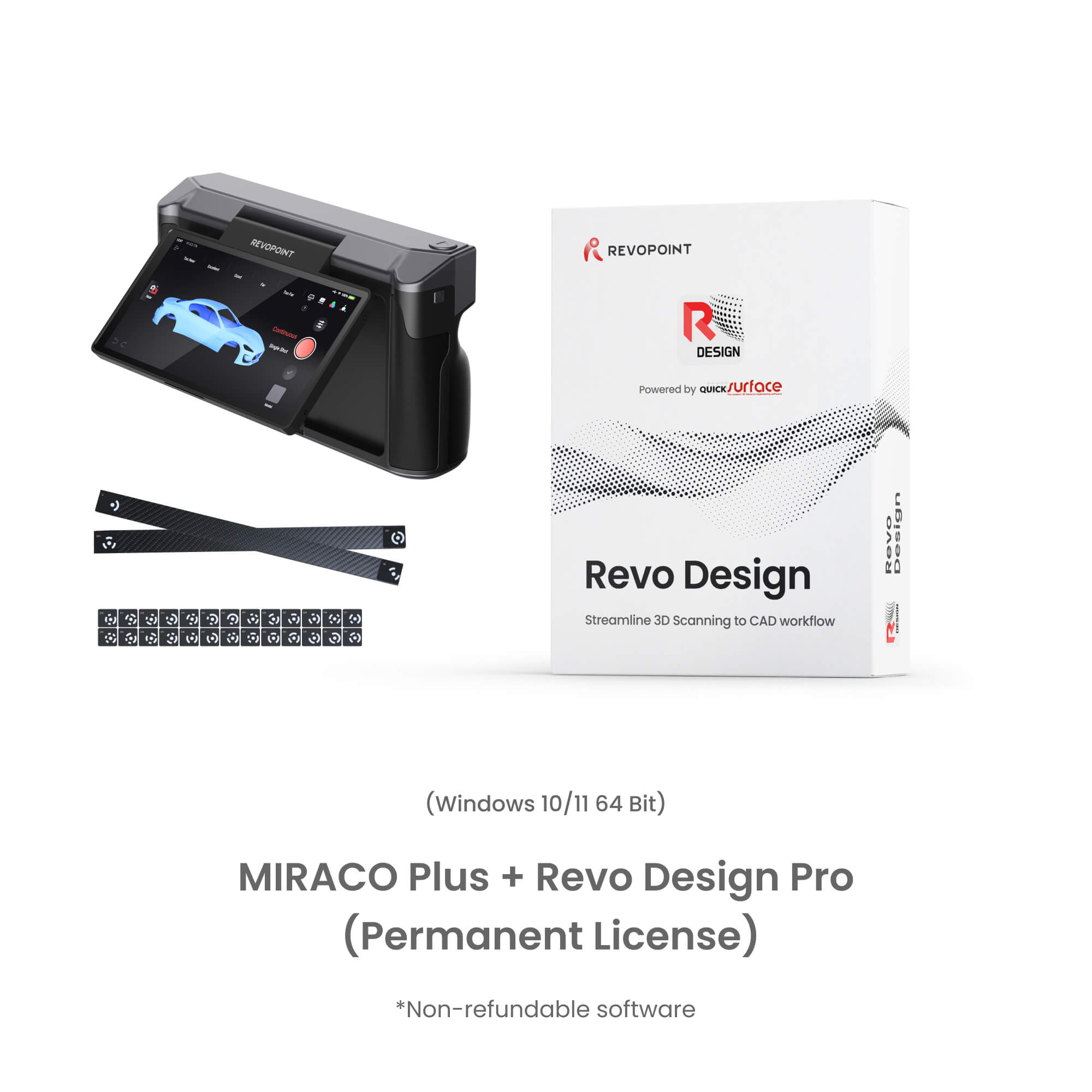Revopoint MIRACO Plus: All-in-one 3D Scanner