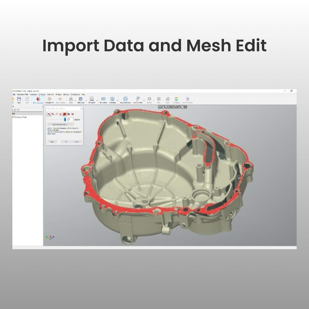 Revo Design - Import Data and Mesh Edit