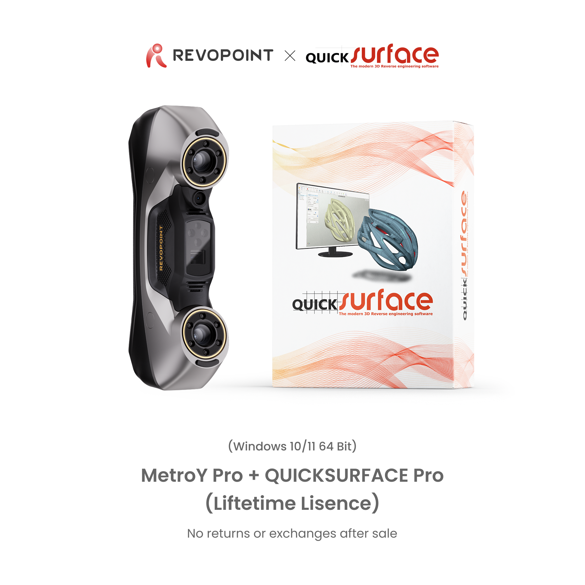 Revopoint MetroY & MetroY Pro: Wireless Blue Laser 3D Scanners for Small to Medium Workpieces