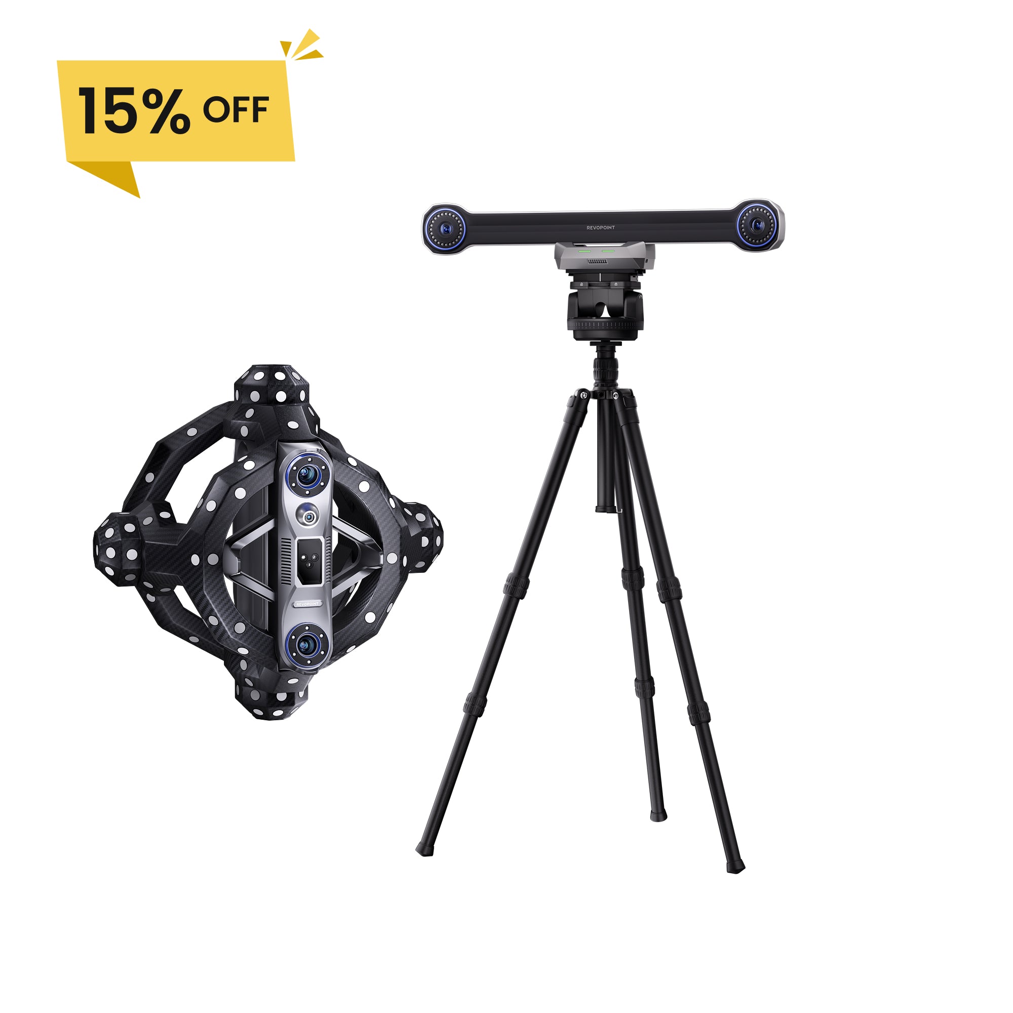 Revopoint Trackit: Optical Tracking 3D Scanner for Marker-free Scans