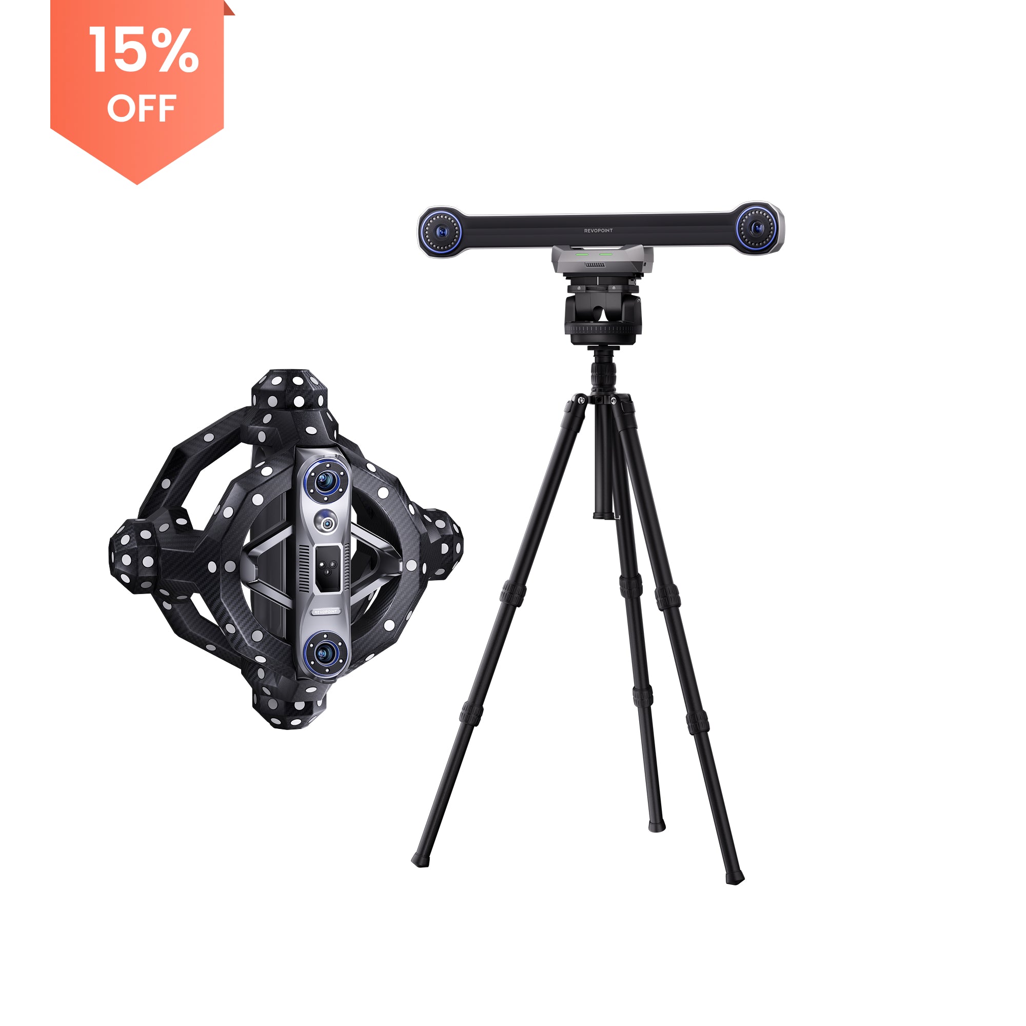 Revopoint Trackit: Optical Tracking 3D Scanner for Marker-free Scans