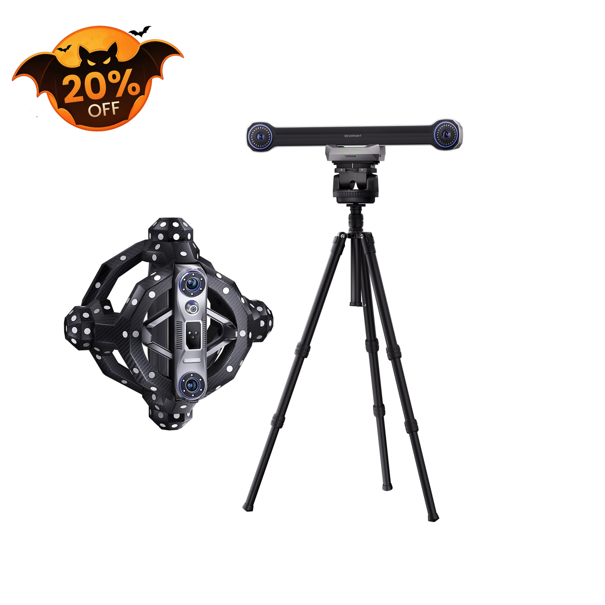 Revopoint Trackit: Optical Tracking 3D Scanner for Marker-free Scans