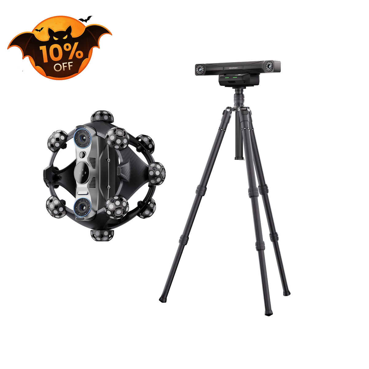 Revopoint Trackit SR: Wireless Optical Tracking 3D Scanner for Marker-free Scans