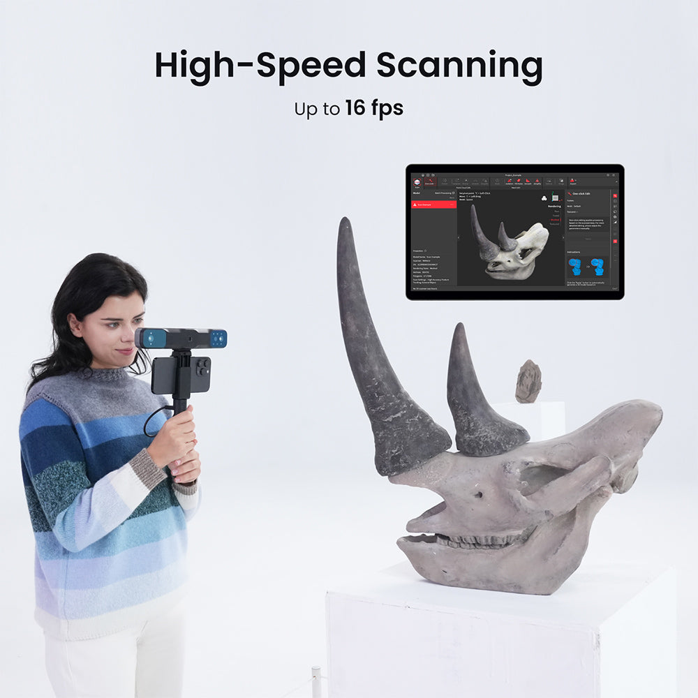 RANGE 2 3D Scanner: Fast and Powerful Large Object 3D Scanning