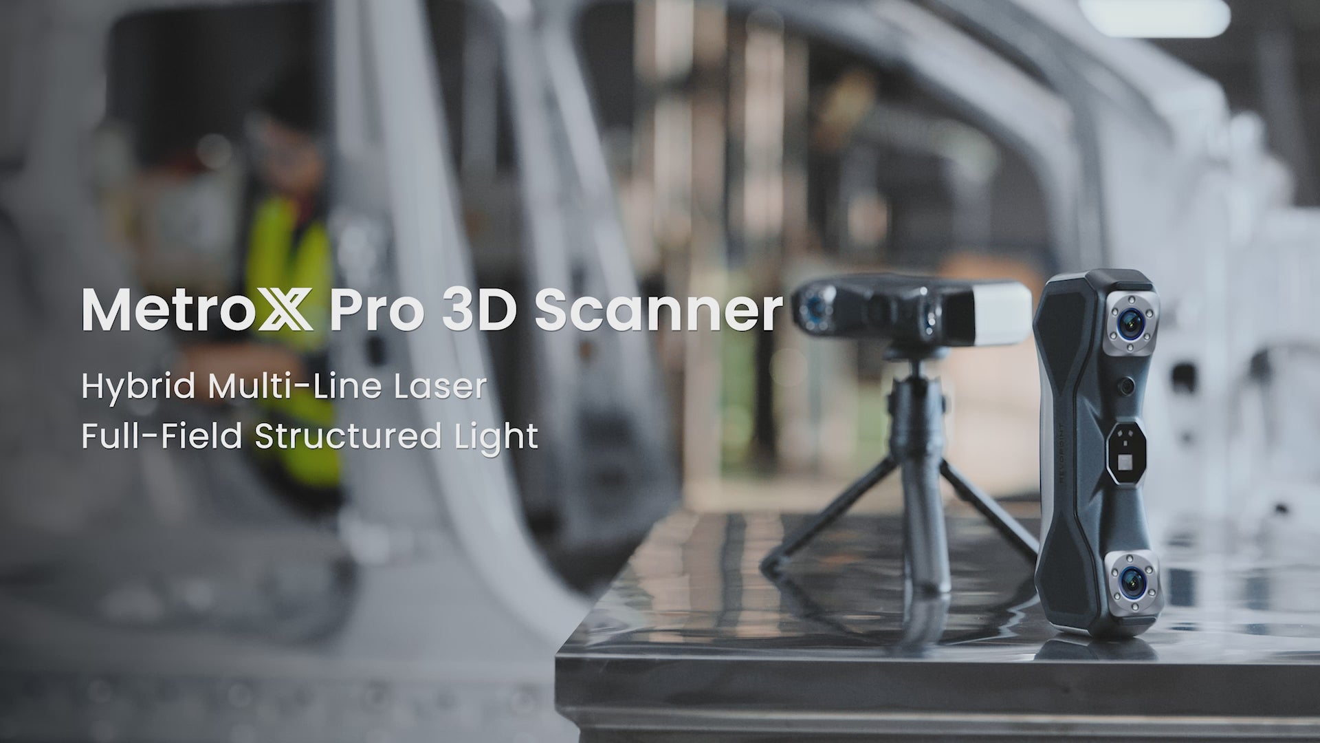 Revopoint MetroX & MetroX Pro: Professional 3D Laser Scanner