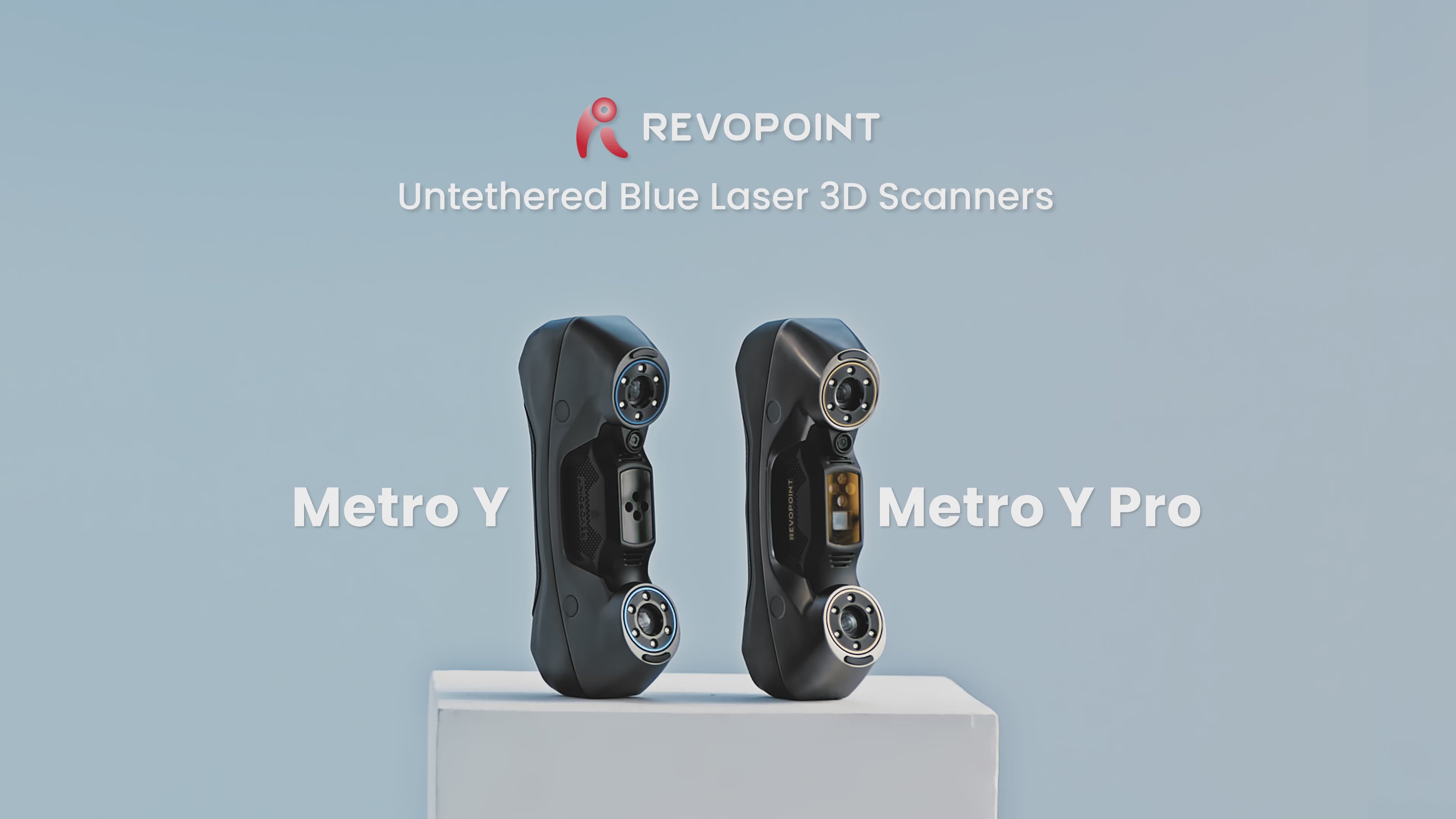 Revopoint MetroY Pro: Wireless Blue Laser 3D Scanner