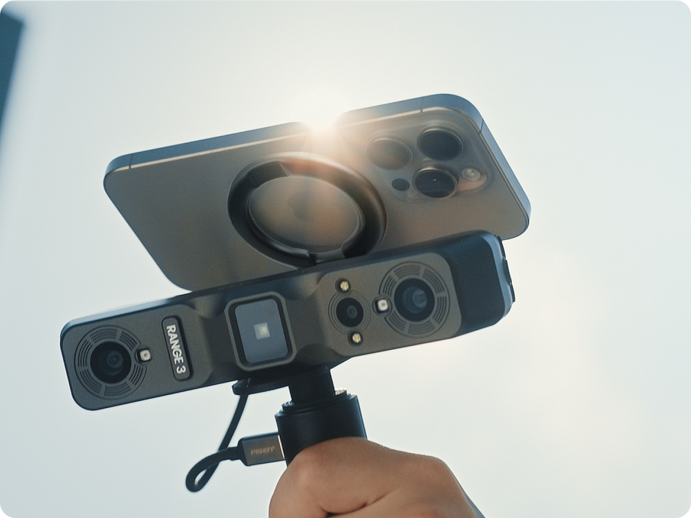Outdoor-Scanning bei 100.000 Lux